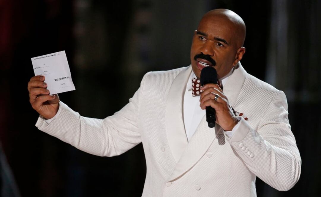 Steve Harvey aún es recordado por su error en Miss Universo Foto:AP