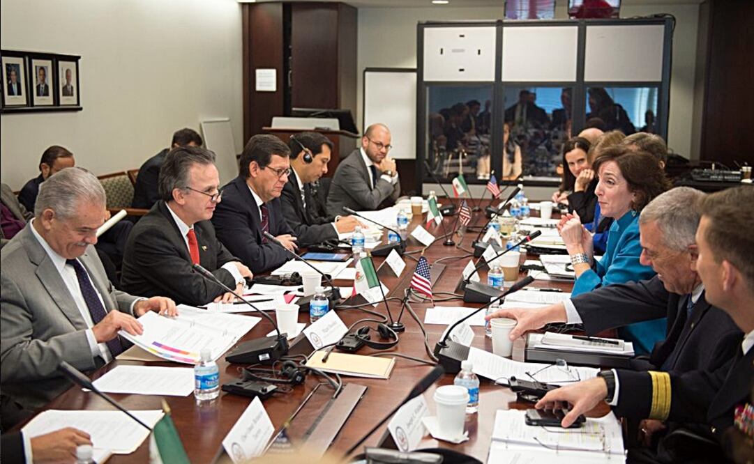 Las delegaciones estuvieron encabezadas por el subsecretario de SRE, Miguel Ruíz,  y Roberta Jacobson, subsecretaria de Estado para el Hemisferio Occidental. /Tomada de Twitter