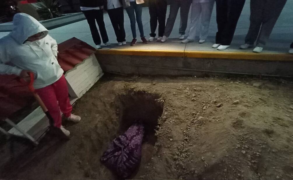 Entierro de "Ingeniero". Foto: Especial/El Universal