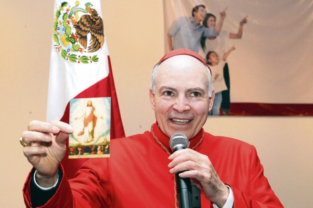 El cardenal Carlos Aguiar Retes informó que colocarán una Puerta de la Misericordia móvil en el penal de Barrientos, a la que los presos podrán acceder el próximo 14 de diciembre a las once de la mañana (MARIO GUZMÁN. EFE)