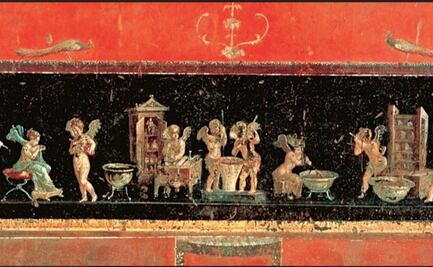 Descubren en Pompeya perfumería de la época romana
