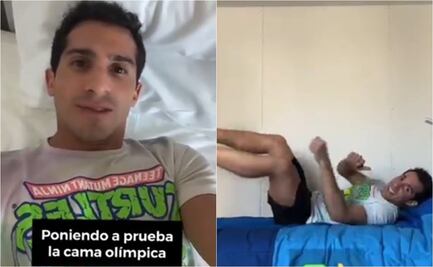 Rommel Pacheco pone a prueba cama “anti sexo”
