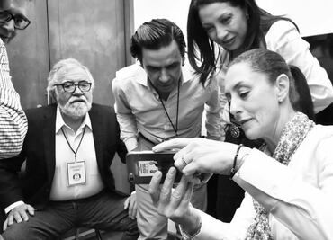 Alejandro Encinas acompaña a Sheinbaum en primer debate