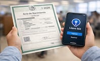Acta de nacimiento certificada 2026: requisitos, costo y cómo tramitarla con Llave MX. Foto: Especial