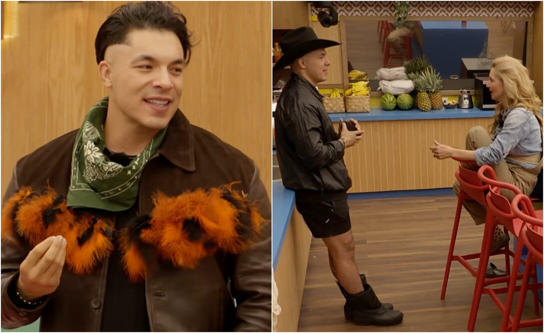 Jawy, uno de los 15 participantes de "La granja VIP".
Fotos: Instagram, vía @lagranjavipmx