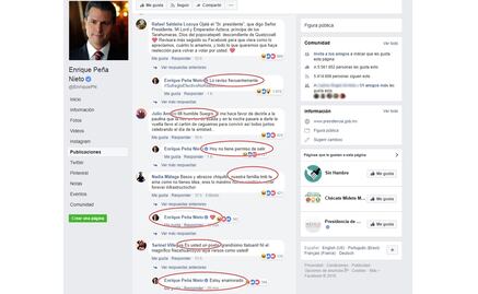 Llama "suegro" a Peña Nieto en Facebook; el Presidente responde