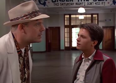 Robert Downey Jr. y Tom Holland, ¿en "Volver al Futuro"?