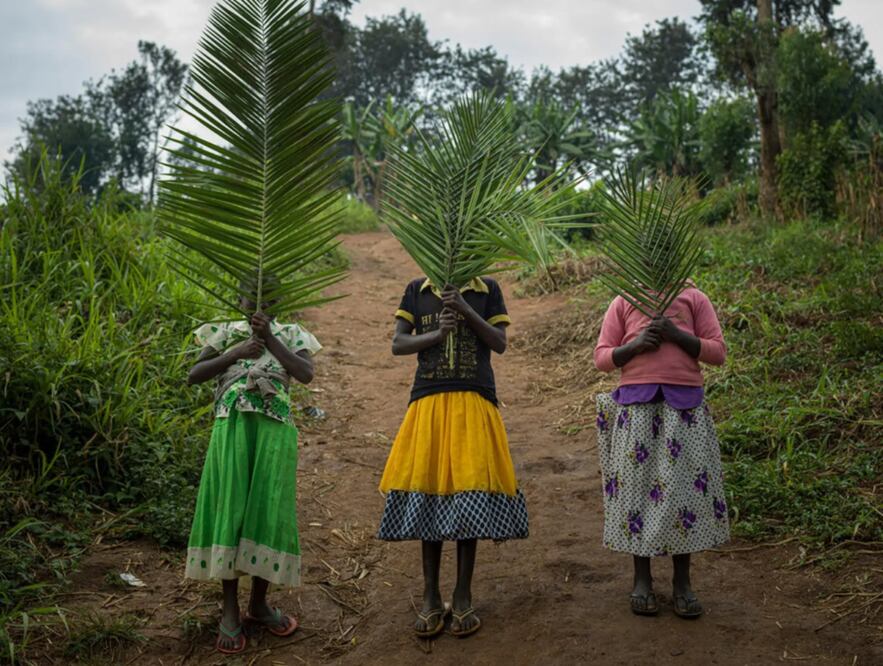 Fotografía sustraída de “Ituri, a glimmer through the crack”. Foto: Magnum Photos