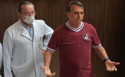 Dos días después, dan de alta a Jair Bolsonaro tras padecer obstrucción intestinal