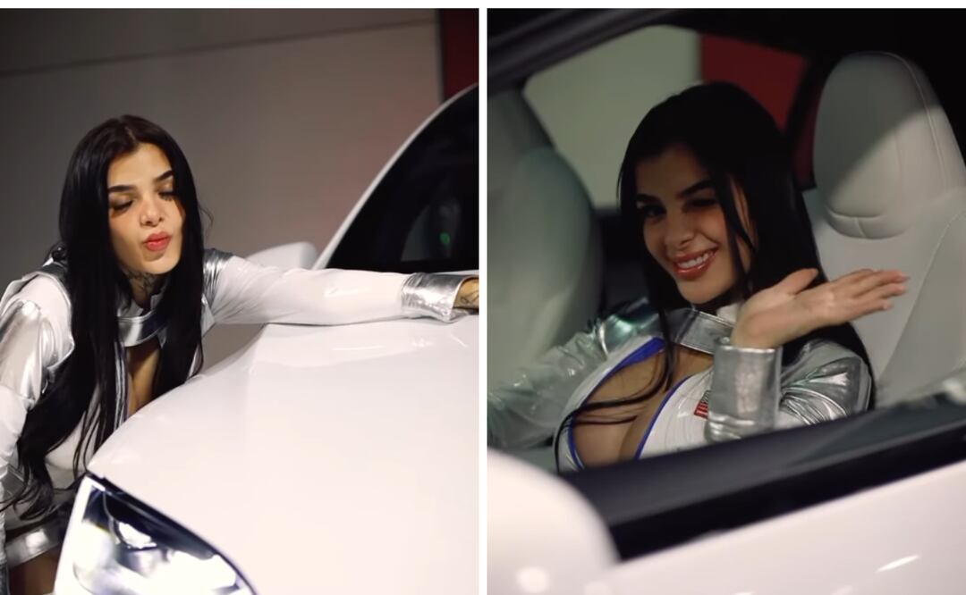 Su nuevo auto Tesla X 
Foto: Captura de pantalla