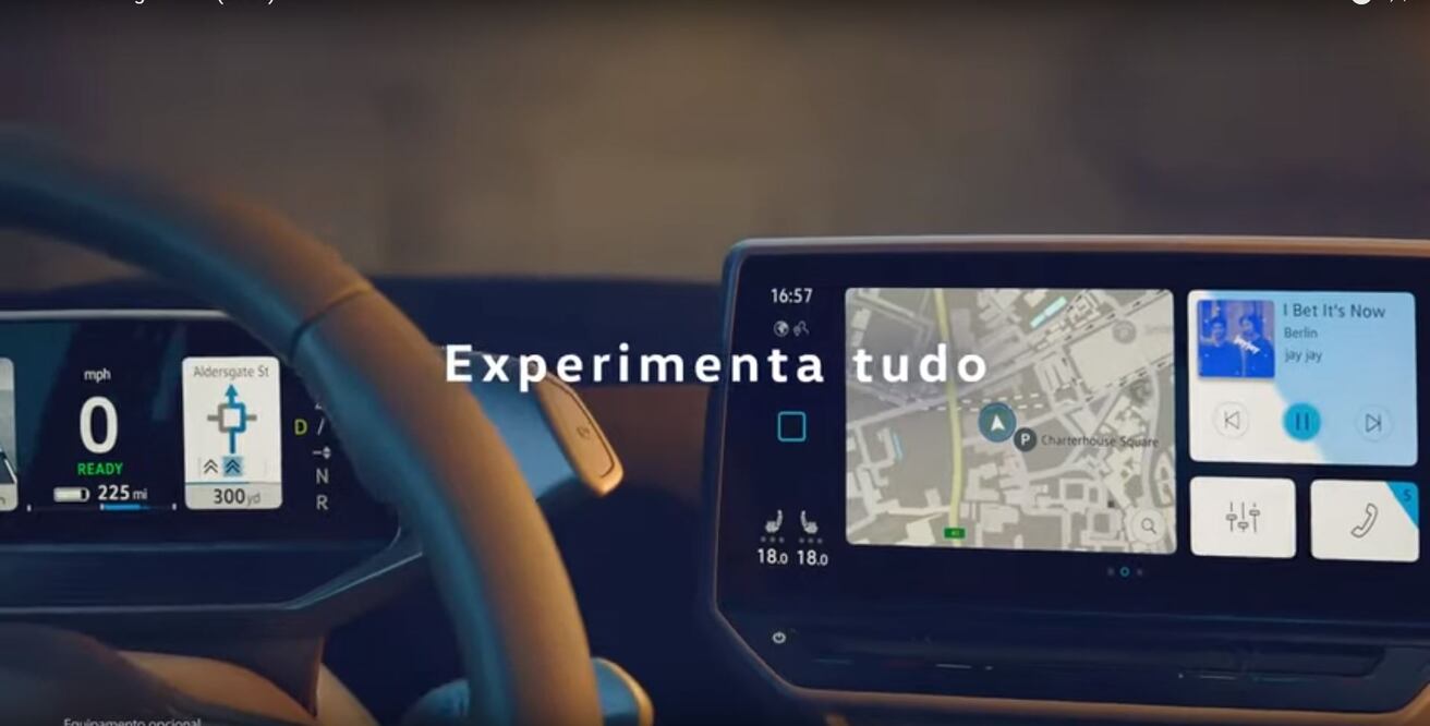 Volkswagen revela por accidente el interior de su auto eléctrico