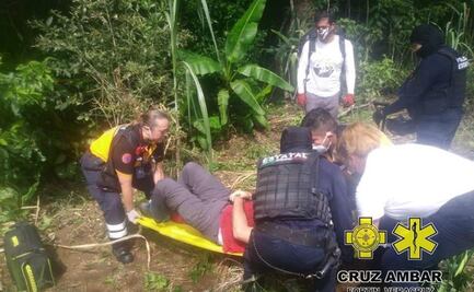 Turista italiano sufre accidente en parapente en Veracruz