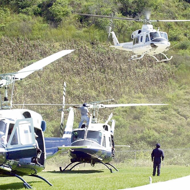 La fabricación de las aeronaves data de la década de los 60, de acuerdo con la página de internet de la dependencia. ARCHIVO EL UNIVERSAL