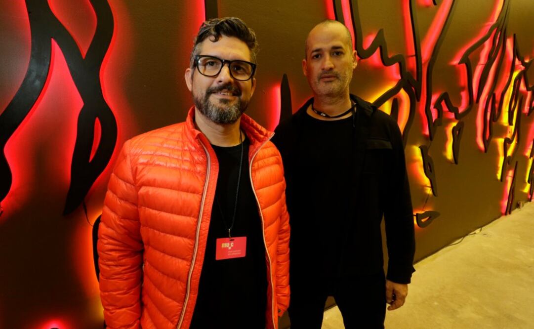 Dagoberto Rodríguez  y Marco Castillo expondrán hasta el 4 de septiembre. Foto: Luis Cortés / EL UNIVERSAL