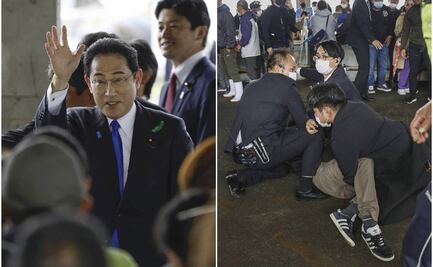 VIDEOS: Evacuan a primer ministro de Japón tras explosión durante un discurso  