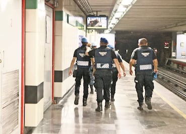 Rescatan a perro que caminaba sobre las vías del Metro en la Línea 8