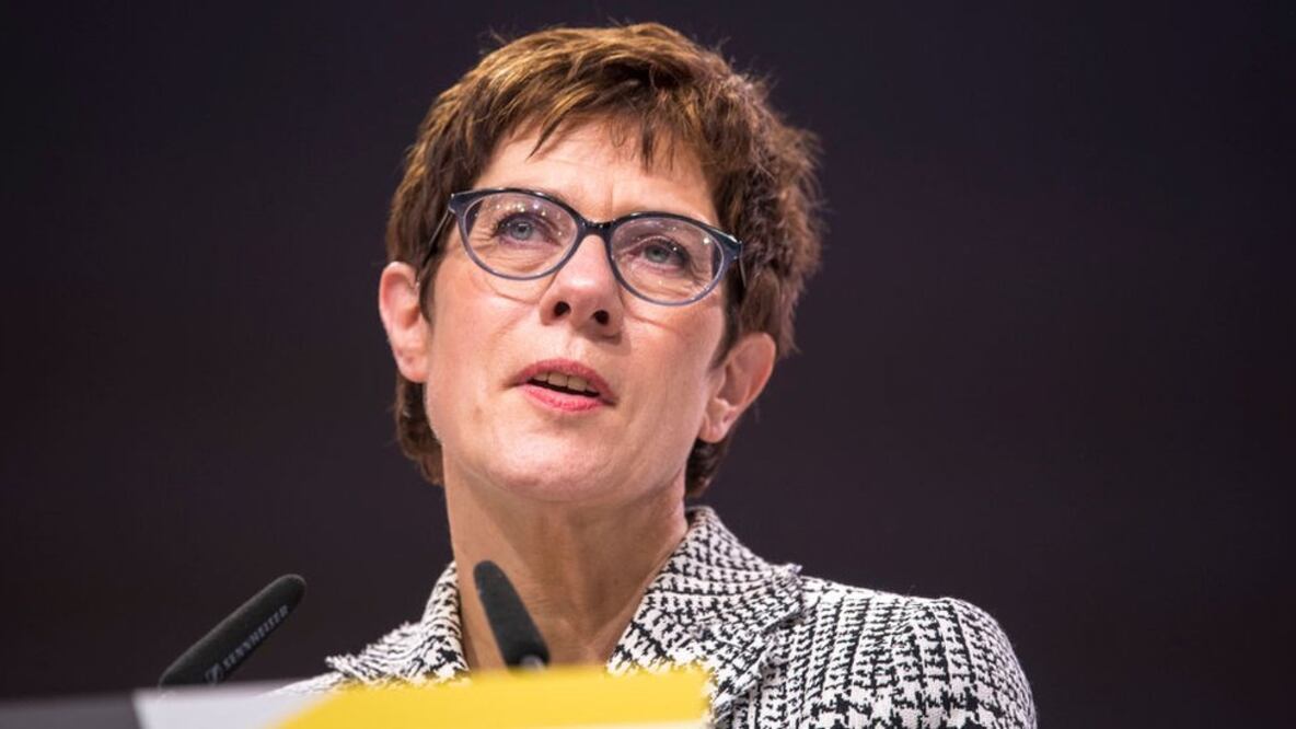 Annegret Kramp-Karrenbauer. Foto: BBC