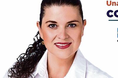 Culebra le da publicidad a candidata