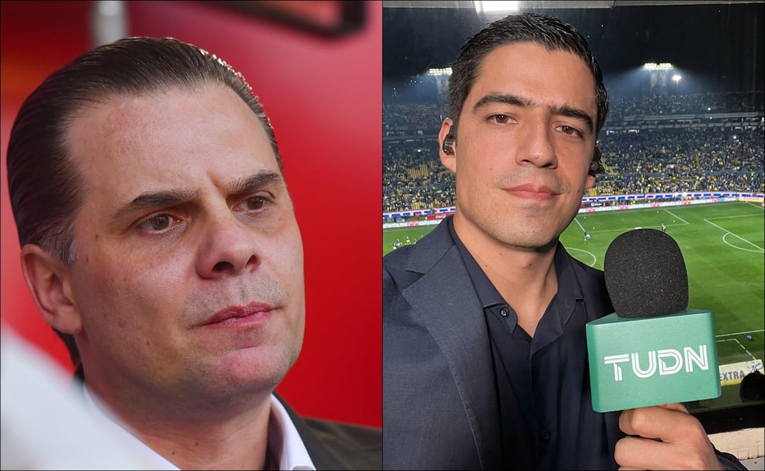 Andrés Vaca fue tundido en redes sociales por “imitar” estilo de Christian Martinoli FOTOS: Imago7 y @Andres_Vaca_