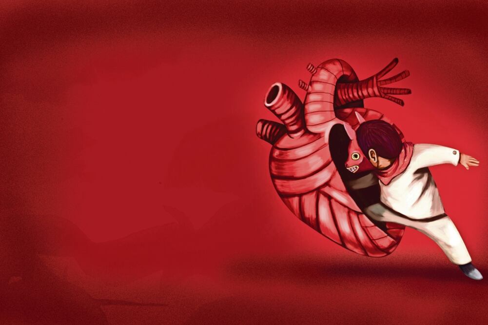 En el álbum ilustrado, el artista traslada al papel lo que ha plasmado en coloridos muros y paredes que ha intervenido en espacios nacionales e internacionales. (CORTESÍA SANER/ EDITORIAL EDELVIVES)