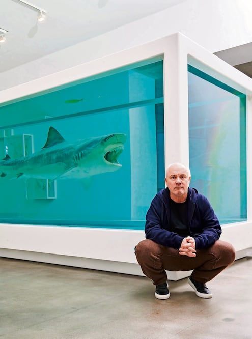 La exposición de Hirst Vivir para siempre (por un momento) del 23 de marzo al 25 de agosto próximos, celebra los 10 años del recinto. Foto: Especial