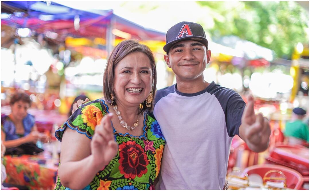 Xóchitl Gálvez. Foto: Tomada de X