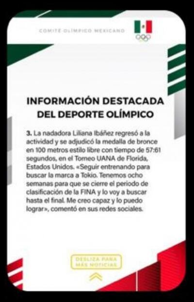 El COM se olvida de varios de sus nadadores