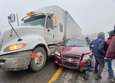 Choque deja 5 indígenas tzeltales heridos en carretera federal de Chiapas