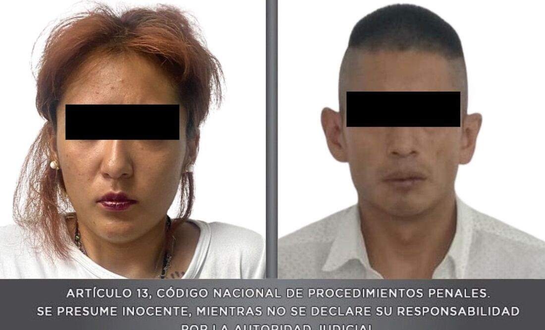 La FGJEM arrestó a ambos y son vinculados a proceso. Foto: FGJEM