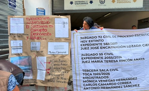 “Prisión preventiva contra imputadas es un avance”, víctima de despojo en la Del Valle