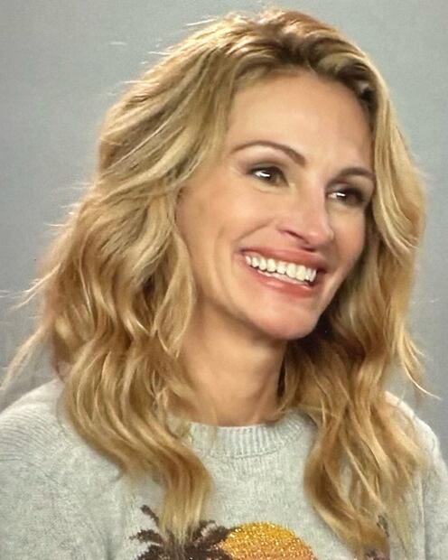 Julia Roberts no usa desodorante (Fuente Instagram @juliaroberts.forever)