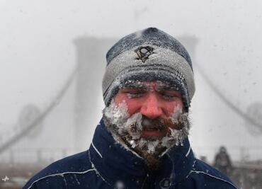 Ola de frío en EU puede congelar la piel en dos minutos