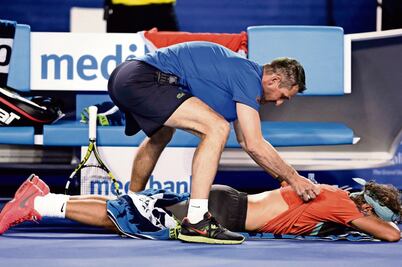 Lesiones tiran a estrellas en el Abierto Mexicano