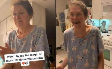 Tiktoker conmueve con video en donde ayuda a su madre con demencia 