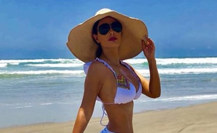 Ninel Conde deslumbra con fotos en bikini 