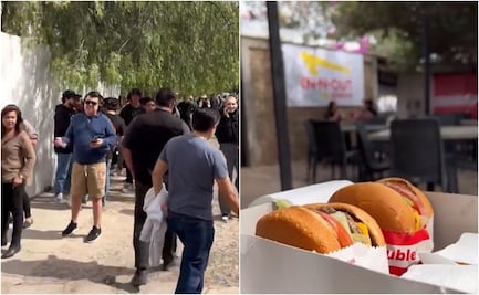 Famosa hamburguesa de EU desata locura en Jalisco; se forman desde la madrugada para comer una
