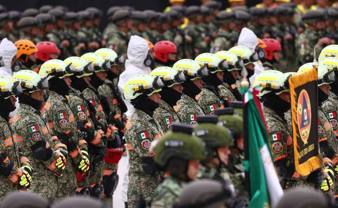 112 Aniversario del Día del Ejército Mexicano e Inauguración de las Instalaciones del 27/0. Regimiento de Caballería Motorizado. Foto: Berenice Fregoso/ EL UNIVERSAL