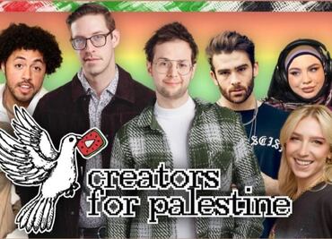 Influencers se unen en live para recaudar fondos en apoyo a Palestina