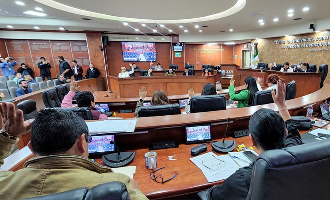 Congreso de Baja California aprueba reforma que extingue los órganos autónomos. Foto: Especial