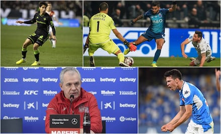 Agenda de mexicanos en Europa; 'Chucky' enfrentaría a CR7