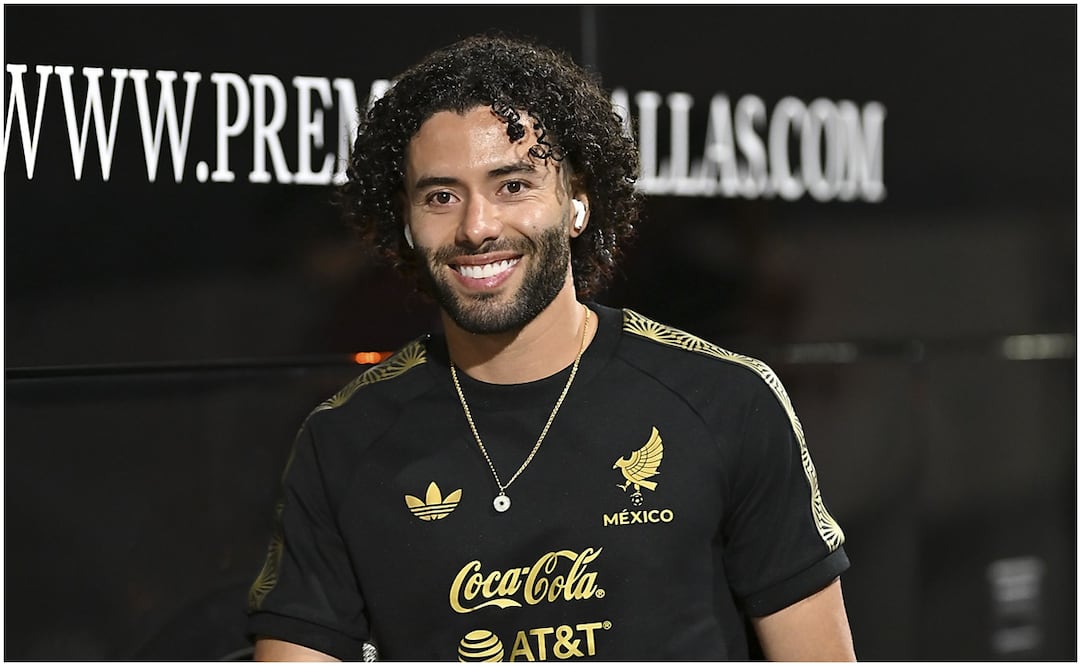 Chino Huerta previo a un partido de la Selección Mexicana en Estados Unidos. FOTO: IMAGO7