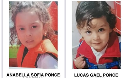 Bianca lleva 20 meses buscando a sus hijos Anabella y Lucas; se los llevó su padre en Naucalpan 
