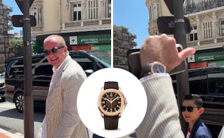 Raúl Rocha Cantú presume reloj Patek Philippe en Mónaco: ¿Cuánto cuesta el lujoso Aquanaut?