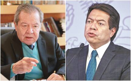 Exige Muñoz Ledo a Mario Delgado renunciar a la Jucopo