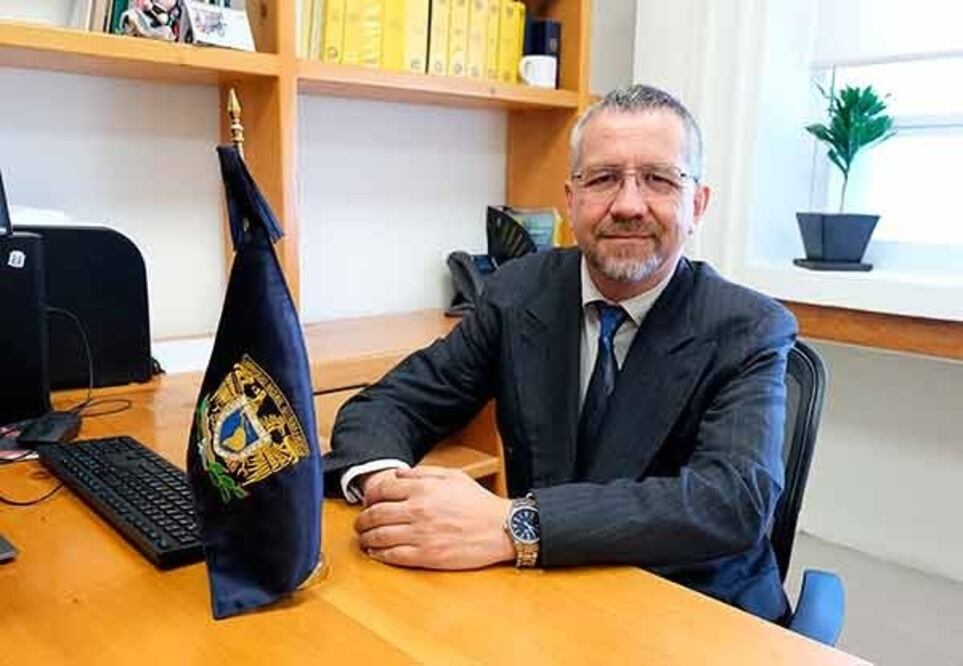 Director del Instituto de Geociencia de la UNAM, campus Juriquilla, Juan Pablo Bernal Uruchurtu para el periodo 2024-2028. Foto: Especial