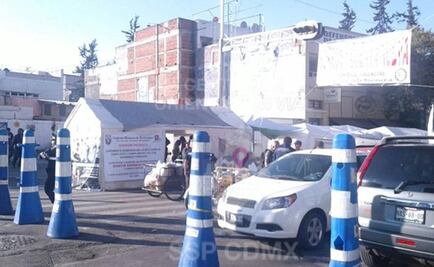 Manifestantes mantienen cerrada la circulación en Bucareli