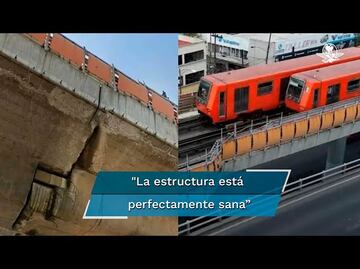 La Línea B es segura y fotos de supuesta separación son antiguas: Obras CDMX