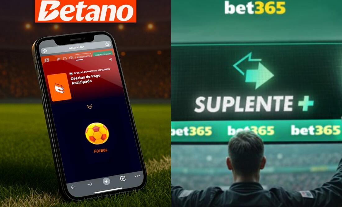 Casas de apuestas en línea Bet365 y Betano, inhabilitadas (13/11/2025). Fotos: Capturas de pantalla