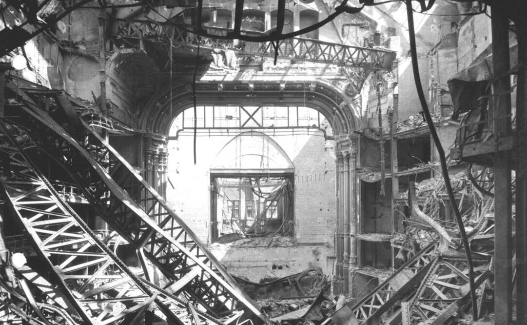 La Ópera de Viena quedó arrasada el 12 de noviembre de 1945 por aviones estadounidenses. (FOTO: EFE) 