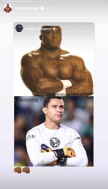 La historia que Bobby Lashley le respondió a Luis Ángel Malagón - Foto: Captura de pantalla